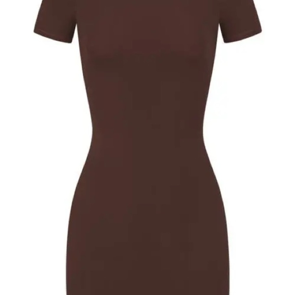 SKIMS fits everybody dress cocoa Small - Picture 3 of 3